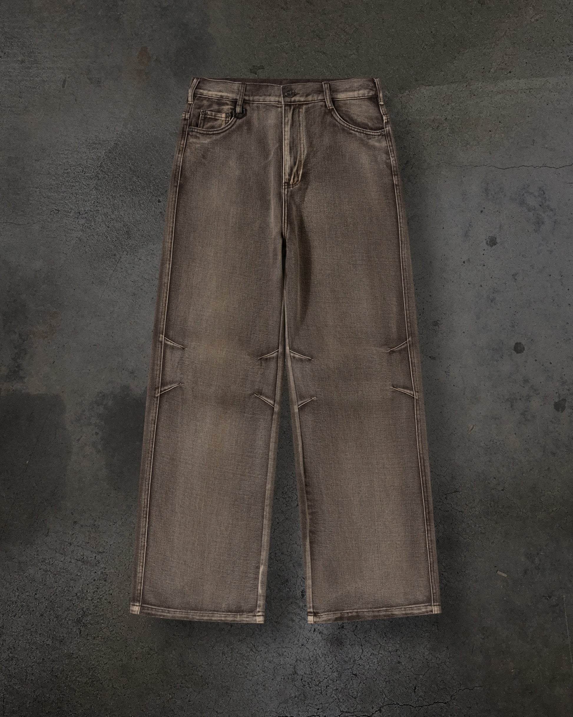 Mocha Wash Classic Denim Jeans